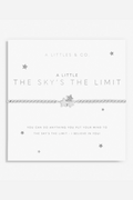 A Little 'The Sky's The Limit' Bracelet- Silver