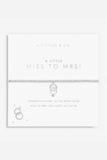 A Little 'Miss to Mrs!' Bracelet- Silver