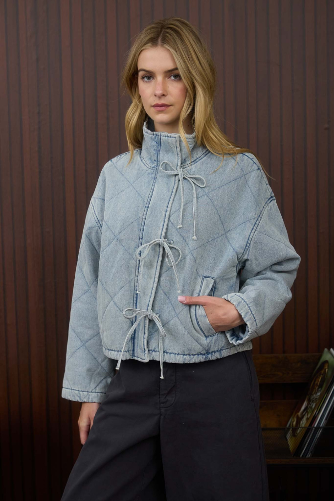 Brennen Denim Jacket - Light Wash