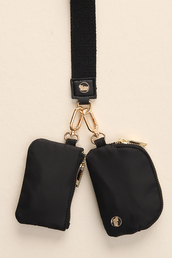 Dynamic Duo Wristlet - Black