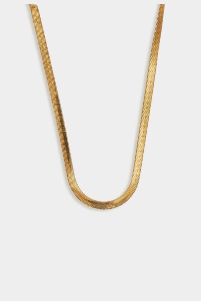 KL Ciana Large Snake Chain Necklace - Gold