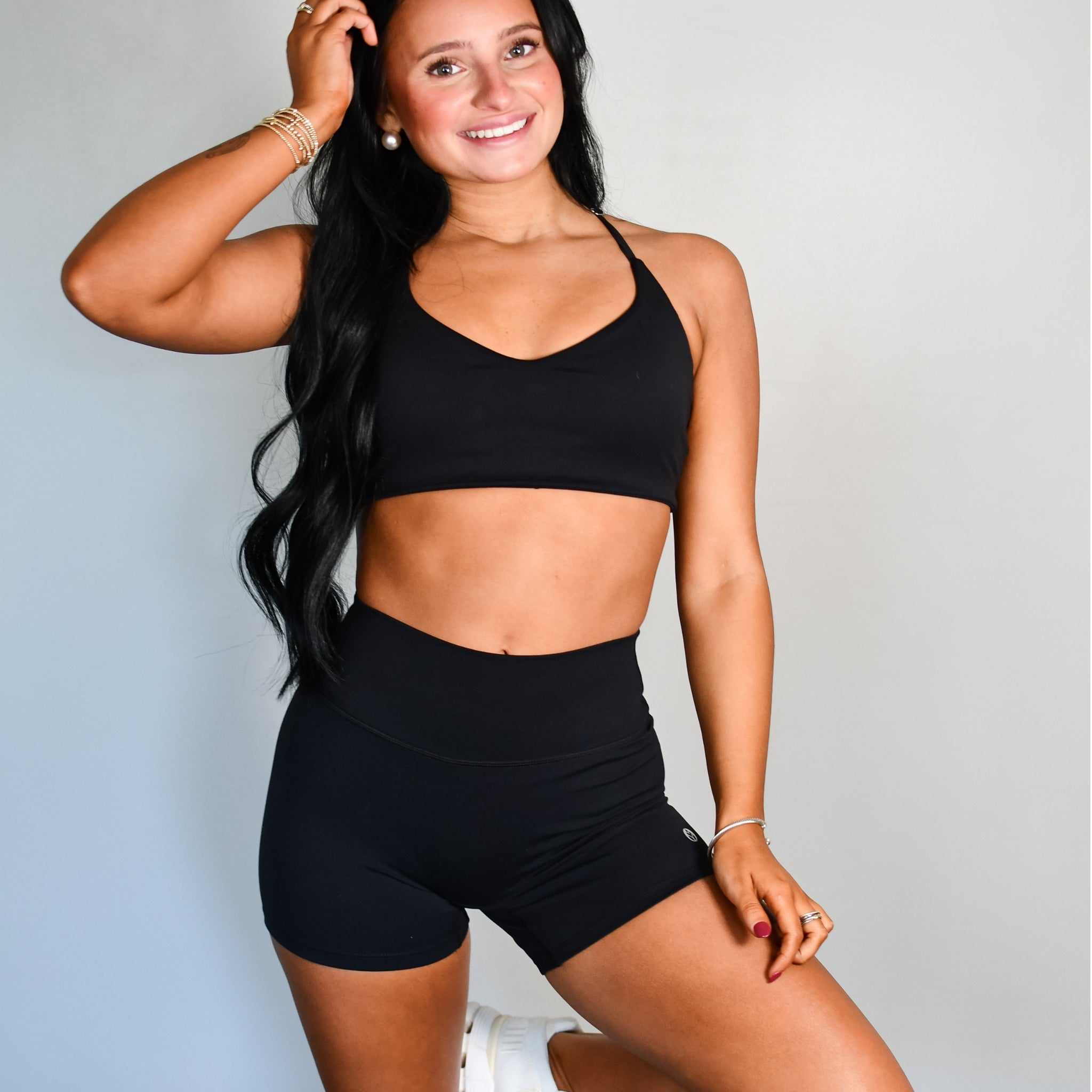 Tooloolah The Core Biker Shorts - Black