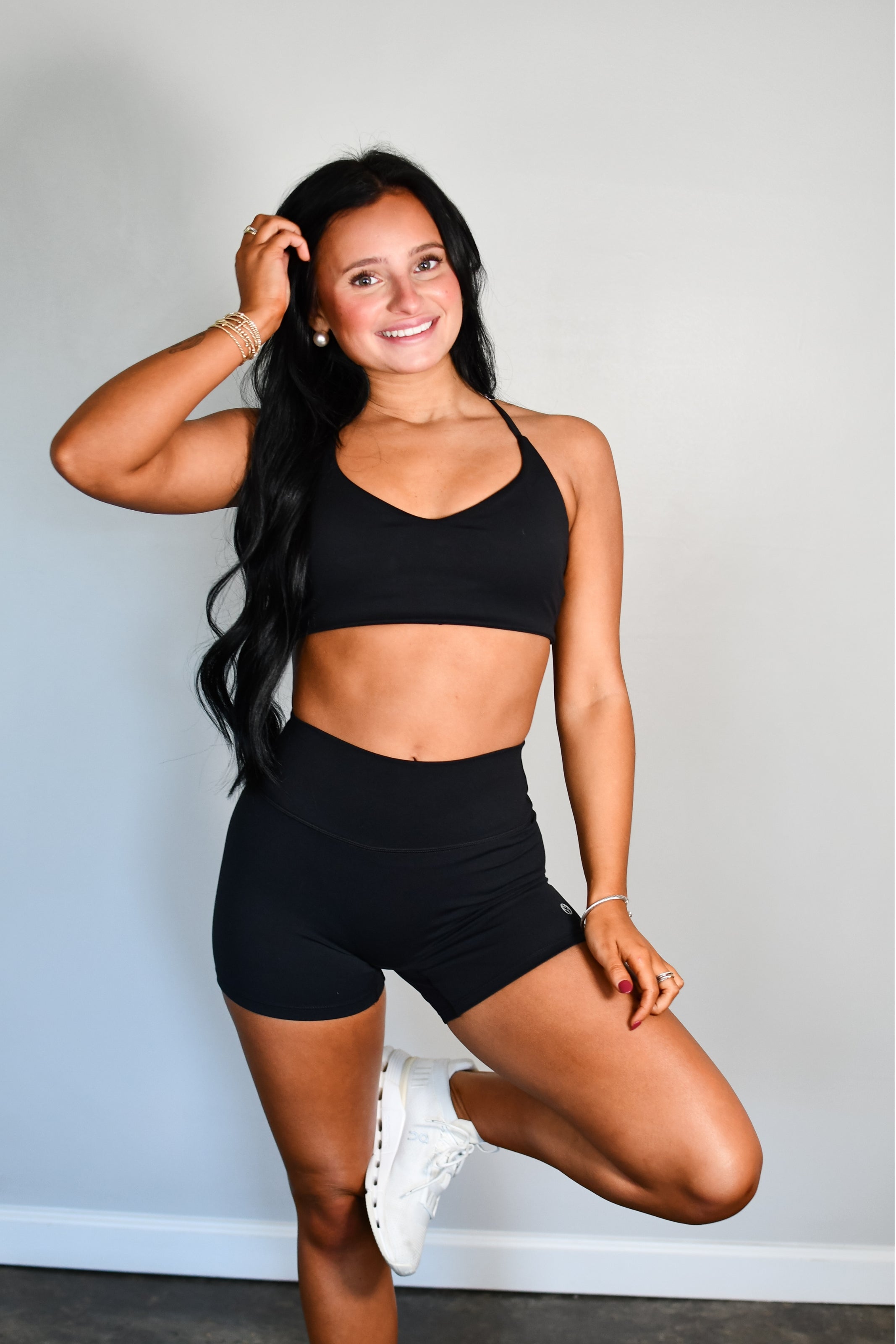 Tooloolah The Core Biker Shorts - Black