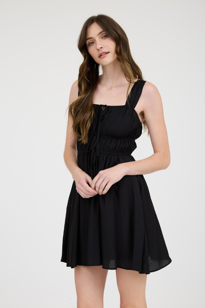 Dreamy Divine Dress - Black
