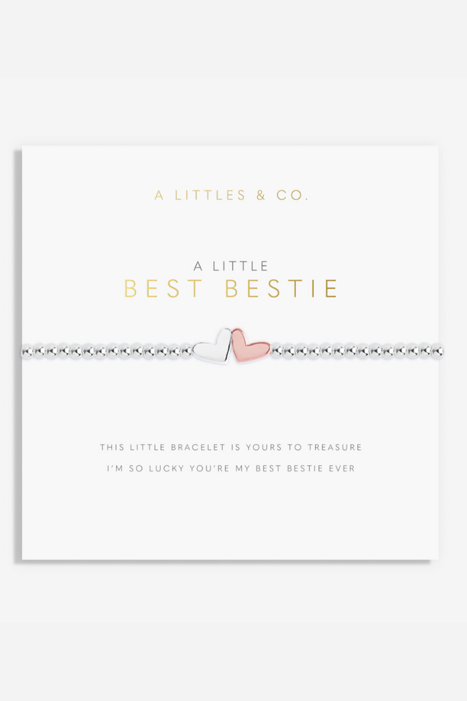 A Little &#039;Best Bestie&#039; Bracelet- Silver
