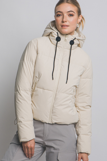 Love Pulse Puffer Jacket - Cream