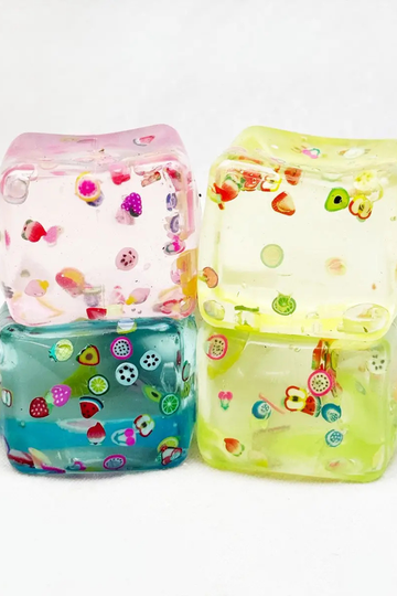 Fruit Ice Cube Squishy - Assorted
