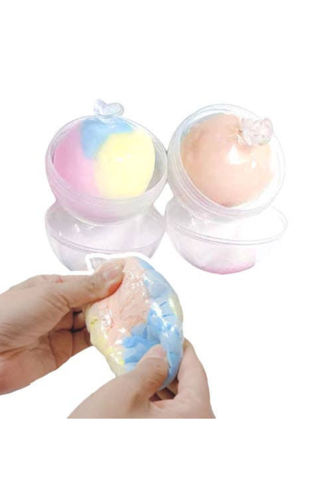 Cotton Candy Wax Breaking Squishy
