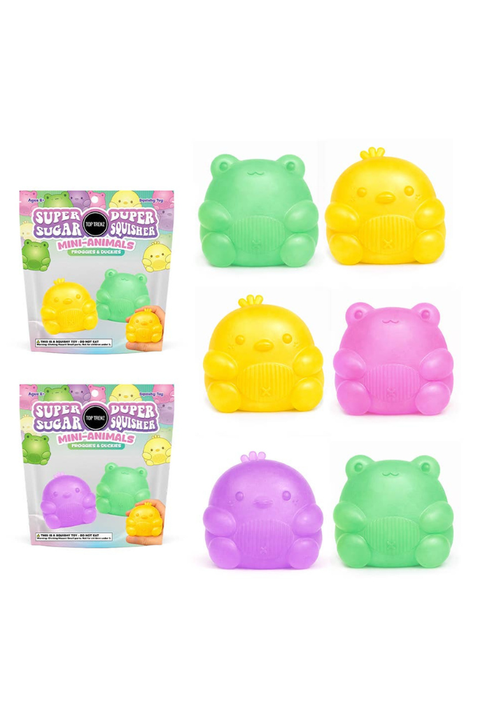 Top Trenz Super Sugar Squisher - Mini Duck & Frog