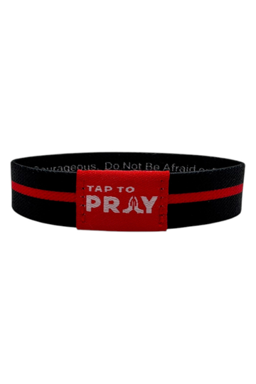 Tap To Pray Wristband - First Responders Firefighters