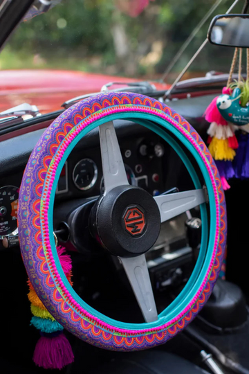 Steering Wheel Cover - Rainbow