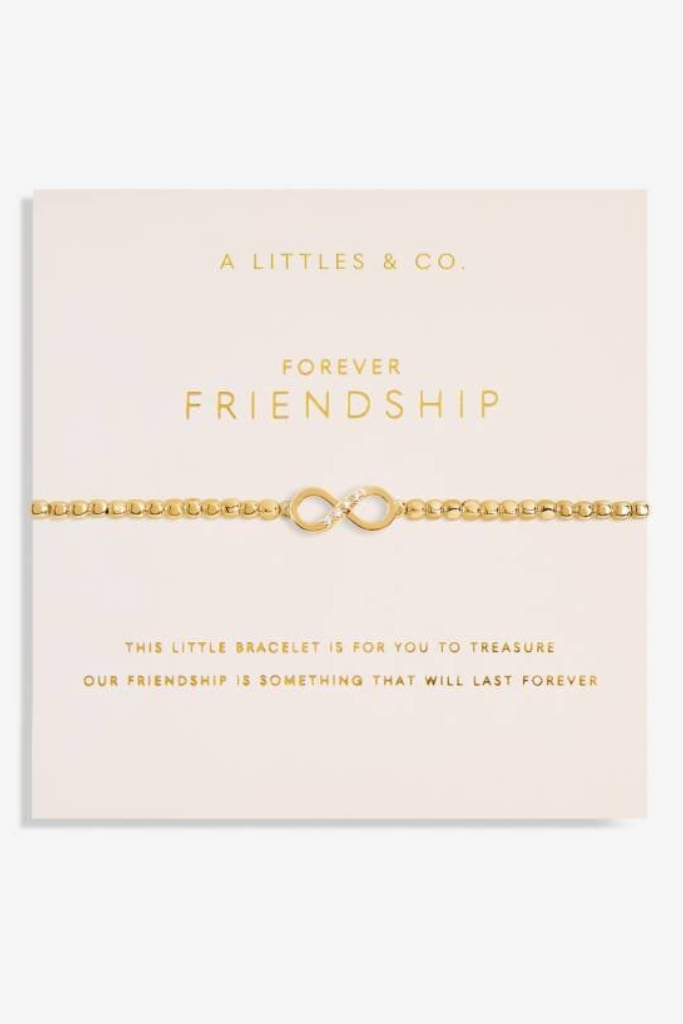 Forever Yours 'Forever Friendship' Bracelet- Gold