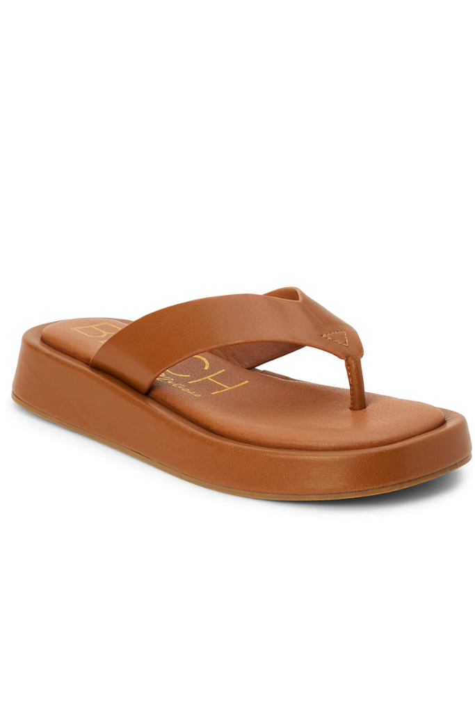 Matisse Mallorca Platform Sandal - Cognac