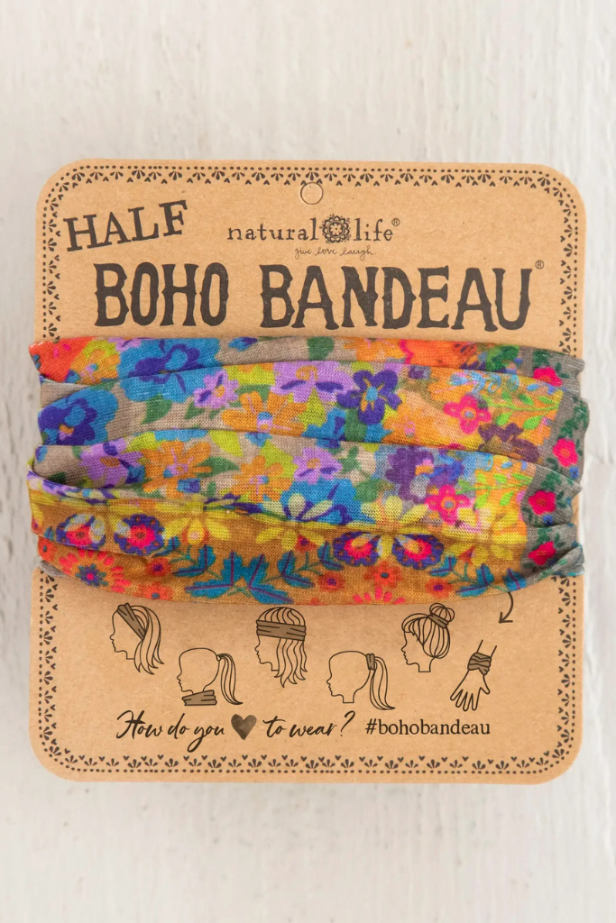 Half Boho Bandeau - Folk Flower Patchwork