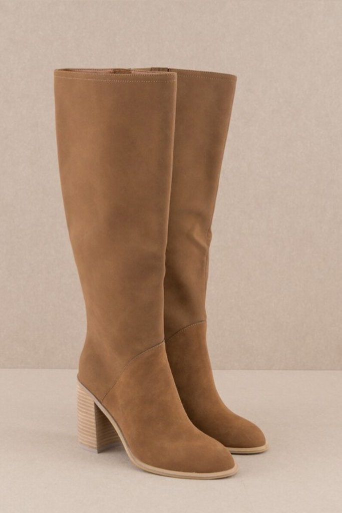 The Shiloh Knee High Boot - Brown