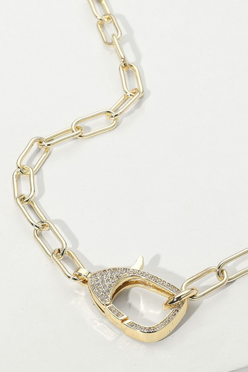 Soho Sleek Necklace - Gold