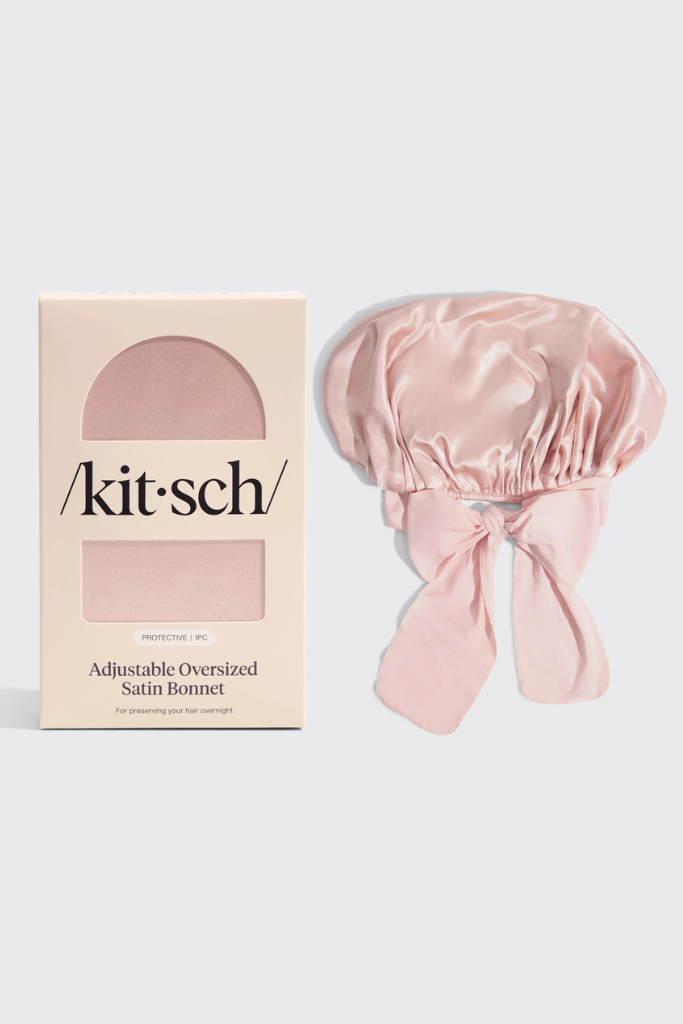Kitsch Adjustable Oversized Bonnet - Blush