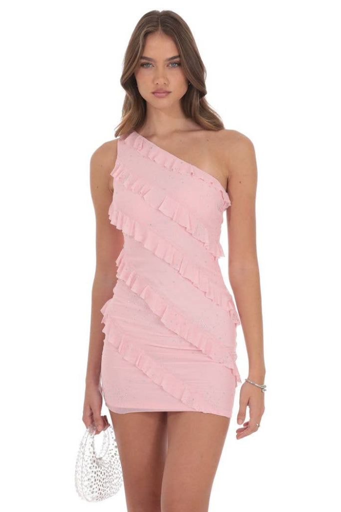 Lucy In The Sky Dillon Dress - Pink