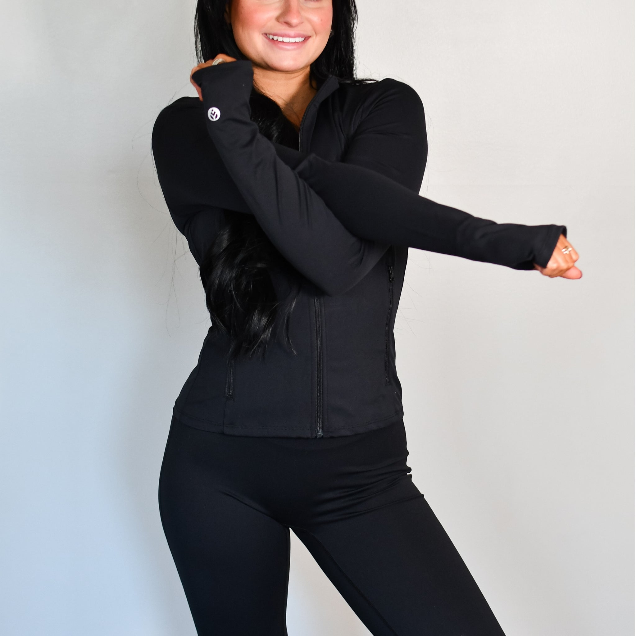 Tooloolah The Core Zip Up Jacket - Black