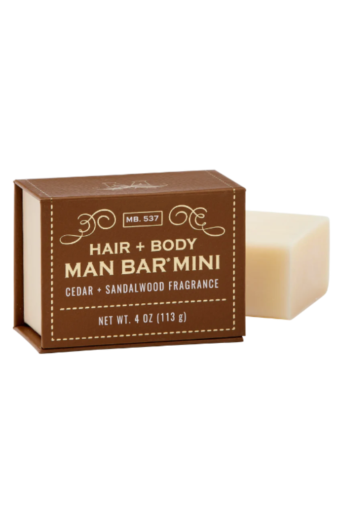 Man Bar Mini Soaps 4oz -