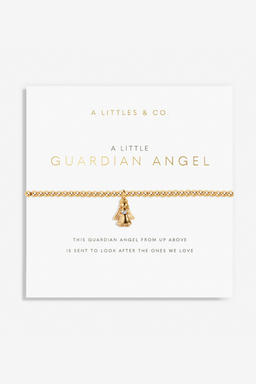 A Little &#039;Guardian Angel&#039; Bracelet- Gold