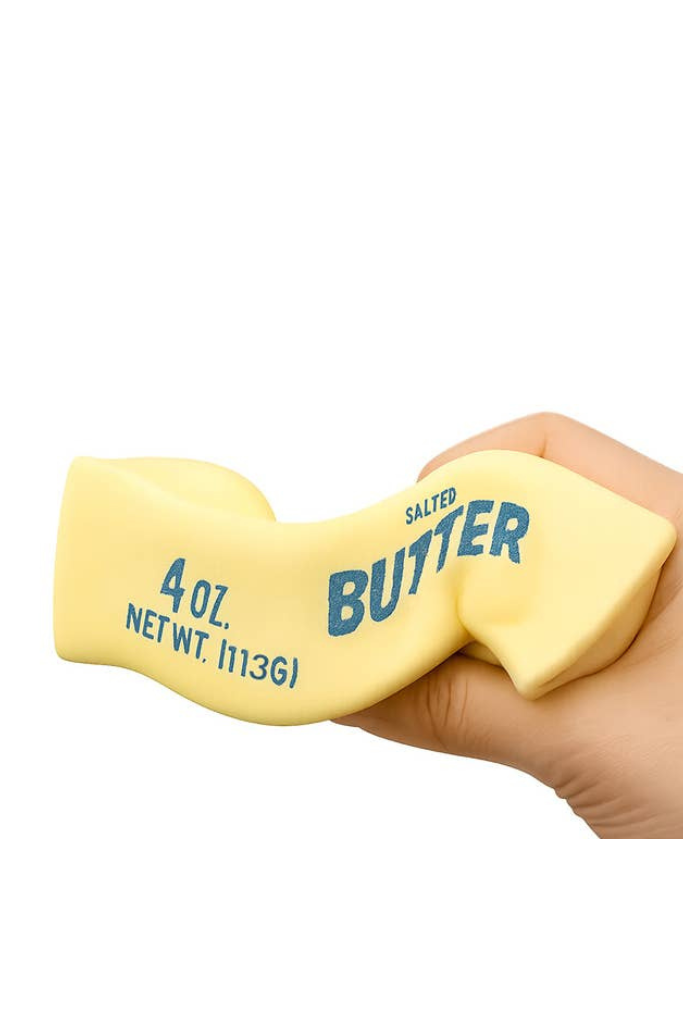 Butter Stress Ball Soft Squishy