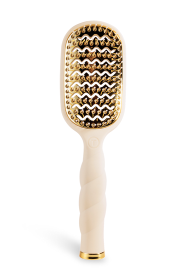 TELETIES Vented Hair Brush - Tan