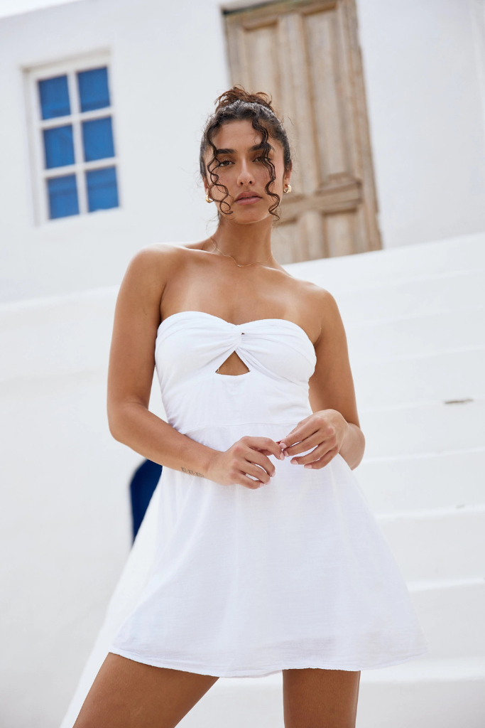 Blanco By Nature Zoey Dress - White