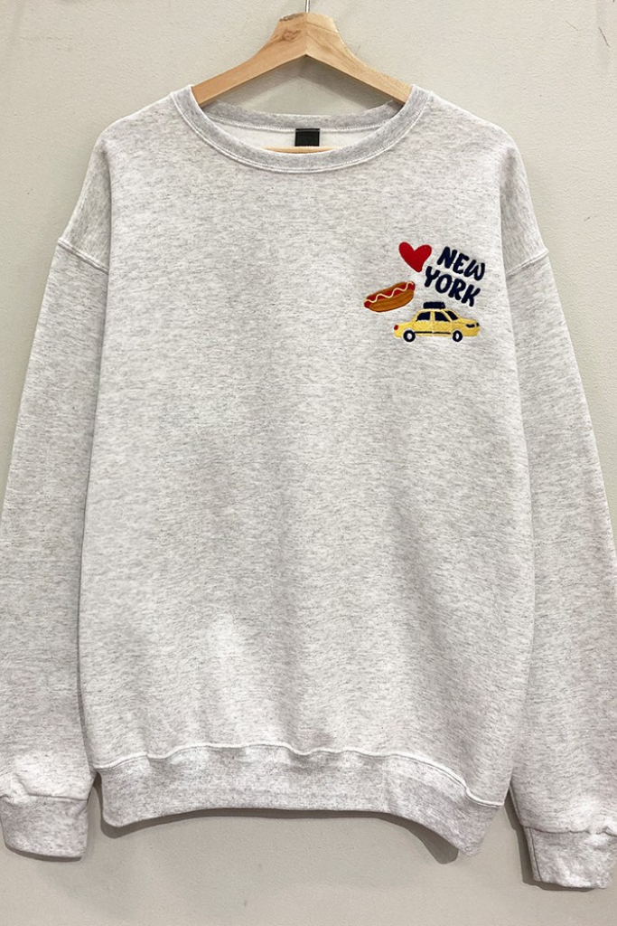 Taxi Tales Sweatshirt - Ash Grey
