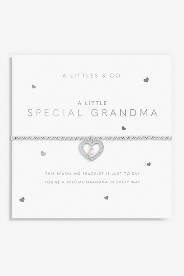 A Little &#039;Special Grandma&#039; Bracelet- Silver