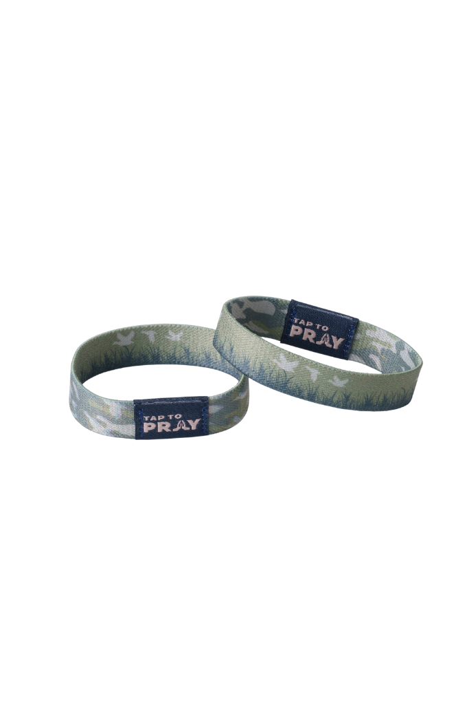 Tap To Pray™ Wristbands - Waterfowl Camo