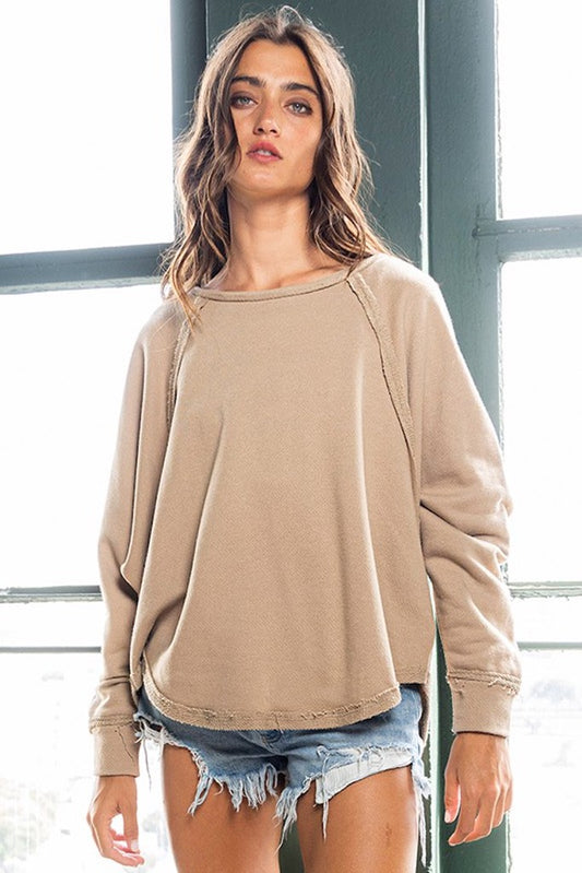 Making Motion Sweatshirt- Taupe
