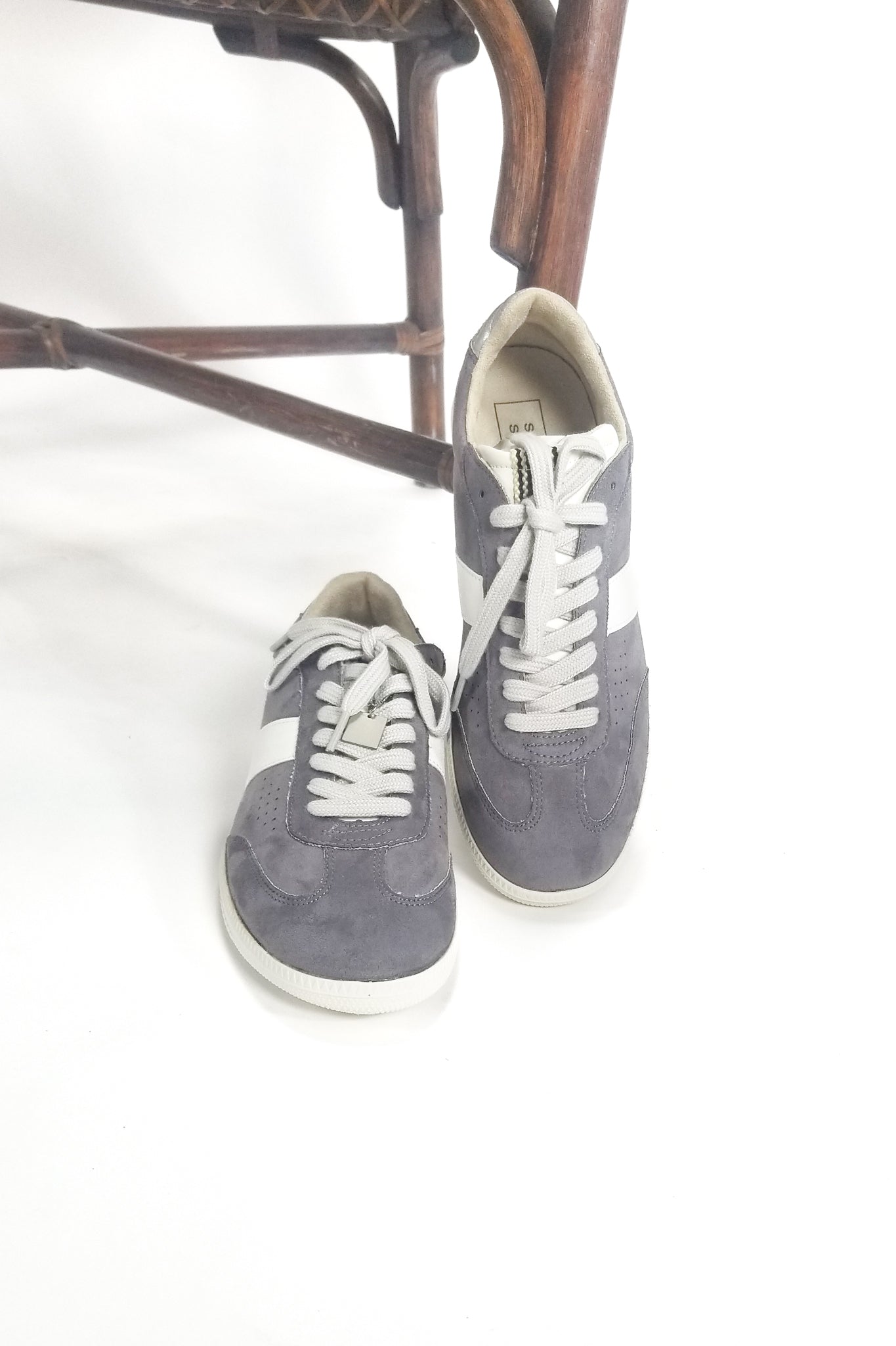 Sydney Sneaker - Grey Suede
