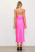 Denise Midi Dress- Pink