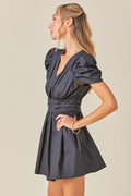 Frosted Meadow Dress- Black