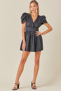 Frosted Meadow Dress- Black
