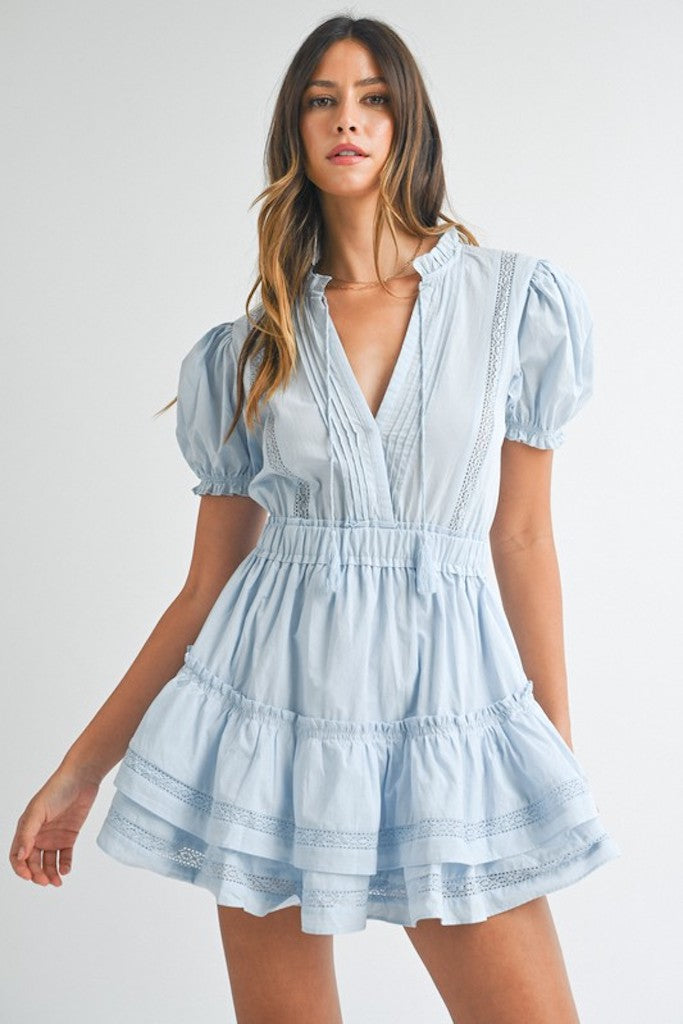Lennie Mini Dress- Blue