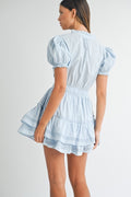 Lennie Mini Dress- Blue