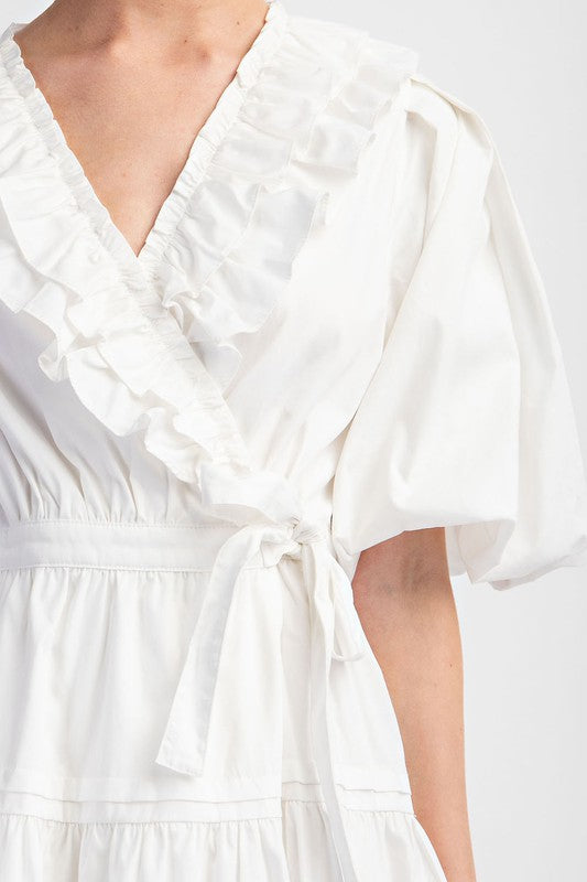 Hilary Mini Dress- White