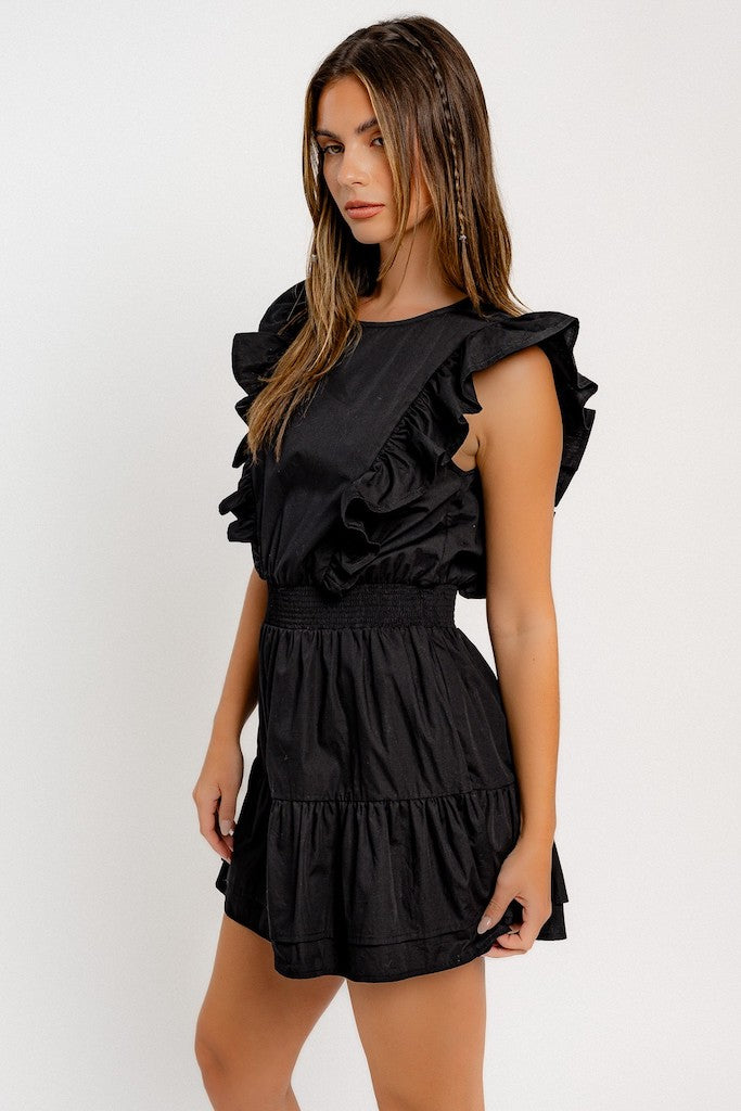 I&#039;m Completed Dress- Black