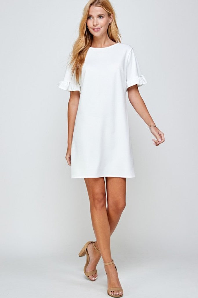 She&#039;s Better Dress- Off White