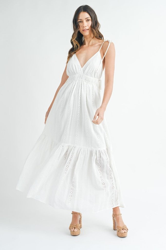 Nadia Midi Dress - Off White