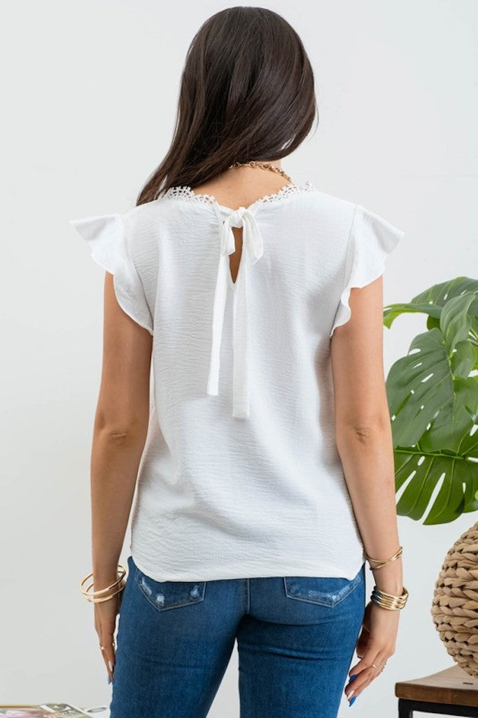 Jeanne Blouse- Off White