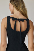 Vandelia Mini Dress- Black