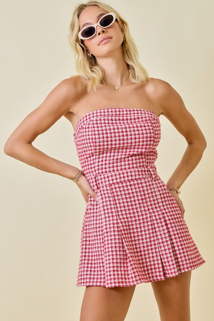 Savie Romper - Red