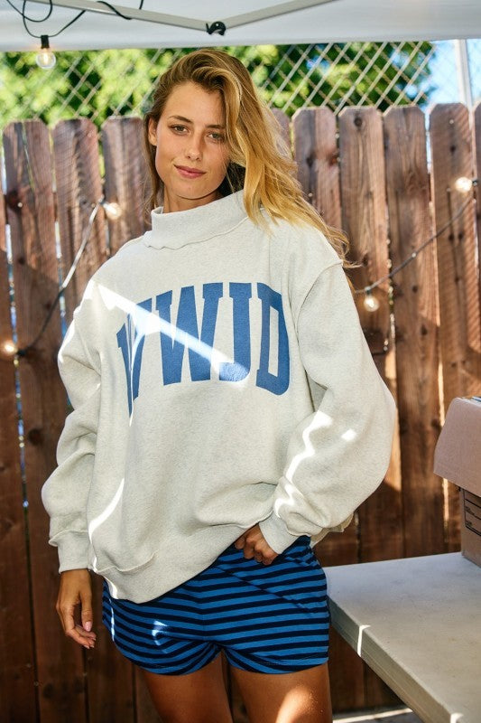 Mind Yourself Striped Shorts - Navy