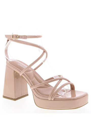 Big Moves Platform Heel - Nude