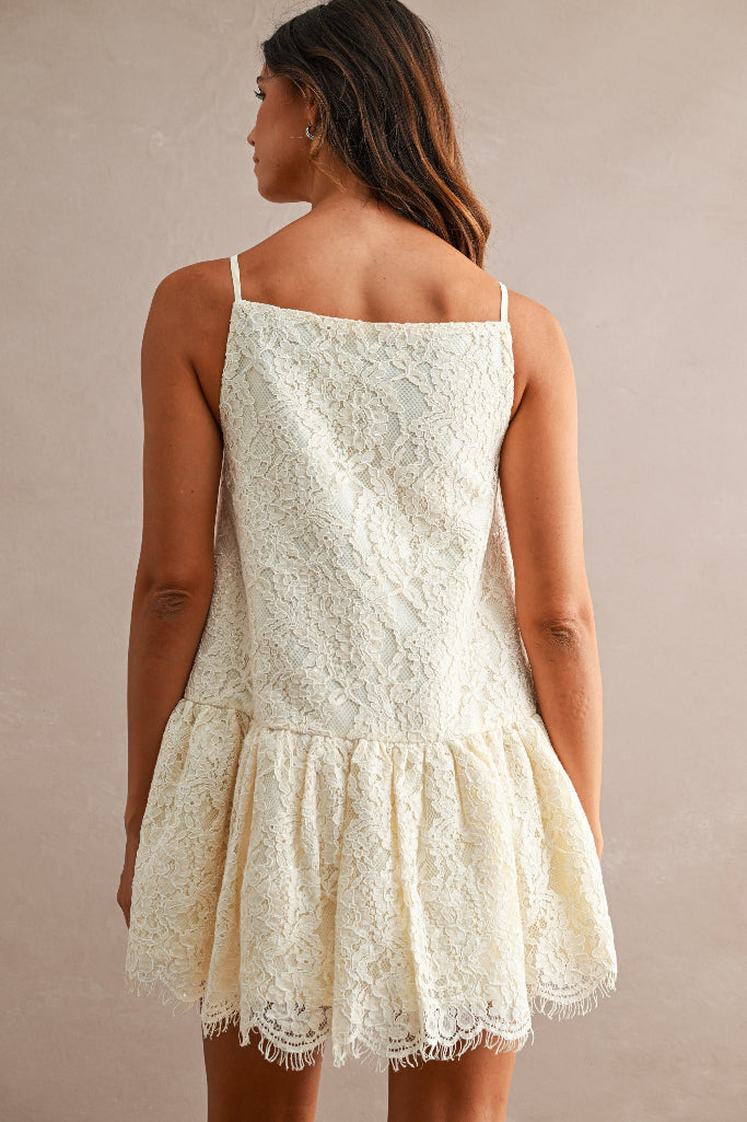 Time After Dress - Cream