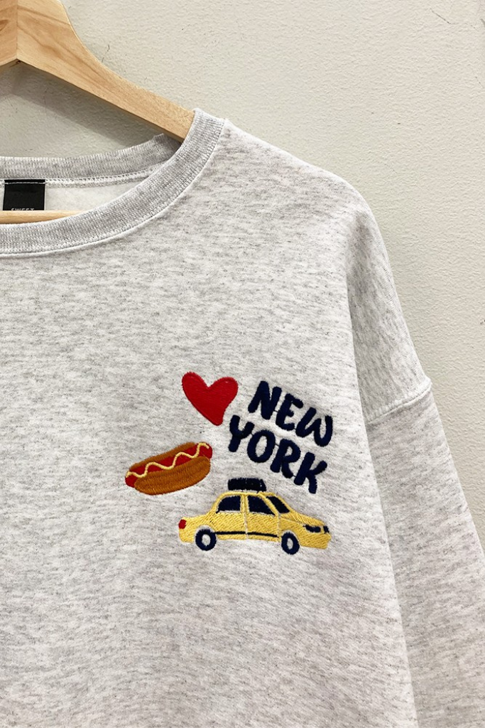 Taxi Tales Sweatshirt - Ash Grey