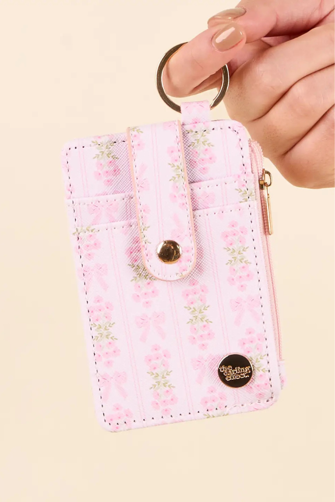 Keychain Wallet - Oh So Fancy Pink